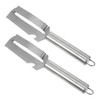 GRIRIW Core Removal Tool 2pcs Stainless Steel Peelers Kitchen Fruit