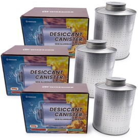 Wisesorb 900 Gram 3 Pack Dehumidifiers for Home, Rechargeable Gun Safe Dehumidifier, Gun Safe Accessories 2 LBS Dehumidifier for Basement, Closet, Garage, Safe, Car, Moisture Absorbers Desiccants