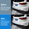 ACROPIX Rear Bumper Protector for Toyota Highlander 2015-2019 Scratch Resistant