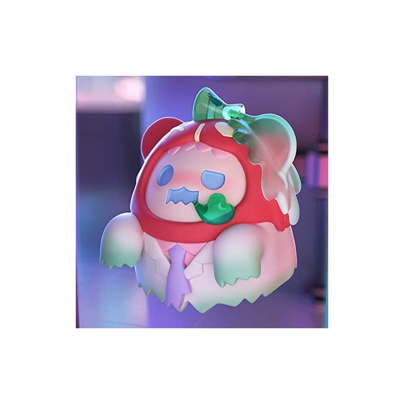 BEEMAI Ghost Bear Lovesick Lab Series 1 pieza de diseño