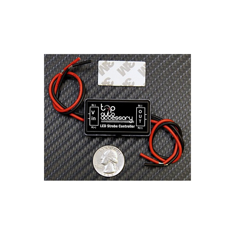 Top Auto Accessory LED Brake Stop 12V Light Strobe Flash