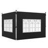 Outsunny Gazebo Side Panels with Window for 3x3(m) or 3x4m