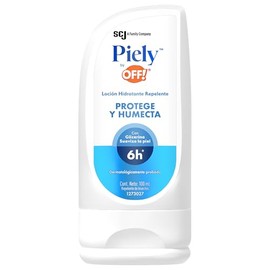 OFF! Piely Loción Hidratante Repelente de Mosquitos, Protege y Humecta, 100ml