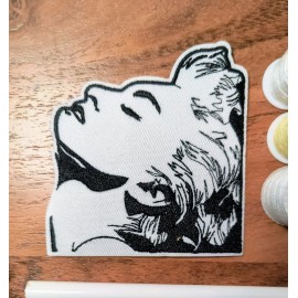 Madonna Patch 80s Pop Culture Dance Music Embroidered Iron On 3x2.9"