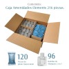 Kit Amenidades Hoteleras Jypesa Elements 216 Piezas Shampoo 2 En
