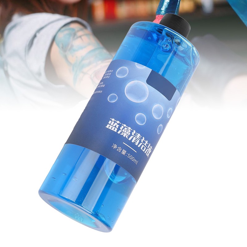 500ml Tattoo Cleaner Soap Highly Concentrated Tattoo Healing Aftercare Blue