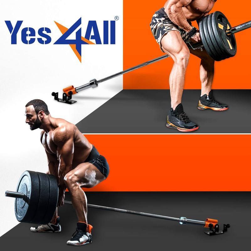 Yes4All Landmine Attachment for Barbell, Adjustable T Bar Row Attachment,