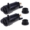 Demfec 2PCS Windshield Washer Fluid Pump Compatible with Polaris Ranger