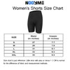 NOOYME Pantalones cortos de ciclismo para mujer con acolchado 3D