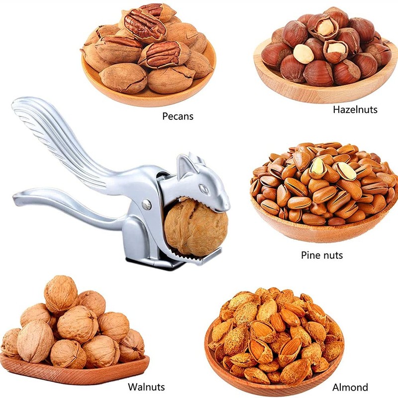Stainless Steel Nutcracker, Multifunctional Nutcracker, Walnut Tongs, Nut Opener, Nut