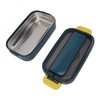 304 Stainless Steel Bento Box Adult Lunch Box Single Layer