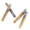 10 Titanium-Plated Non-Slip Bits 50Mm Long (Ph2 Head Type) PH2