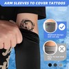 BHYTAKI 4 Pairs UV Sun Protection Arm Sleeves, UPF 50