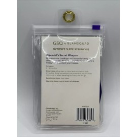 GSQ by Glamsquad New GSQ By Glamsquad Oversized Satin Sleep Scrunched 44769 Satin Purple