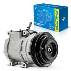 PHILTOP 68324 AC Compressor with Clutch Fit for Tacoma 1995-2004 3.4L, Air Conditioning Compressor