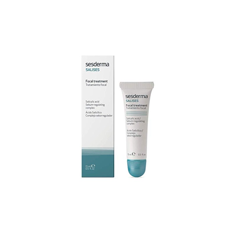 Sesderma SALISES - Gel focal, 0.5 onzas líquidas