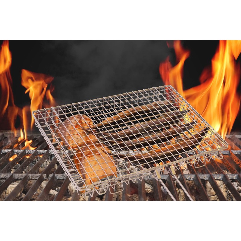 Grill Basket Extra Large,Grill Accessories for Outdoor Grill,Grilling Gifts for