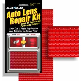 Blue Star Grid Pattern Auto Lens Repair Kit (Red)