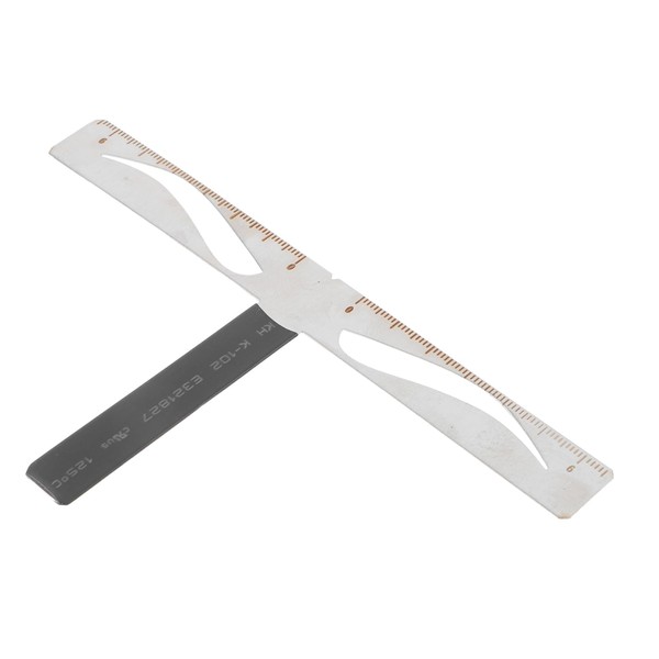 Ipetboom Eyebrow Stencil Kit Ruler Classic Eyebrow Positioning Tool Reusable