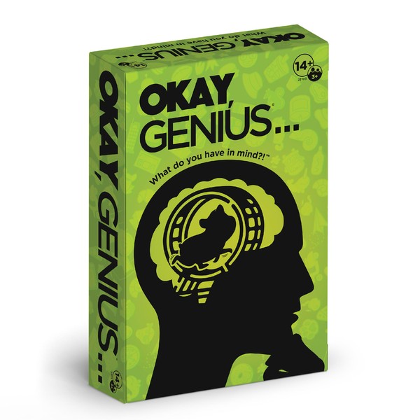 Okay, Genius… - Party Card Game for Friends and Family Where You Share Your Genius Opinions on Ridiculous Topics - 3 or More Players - for Ages 14+