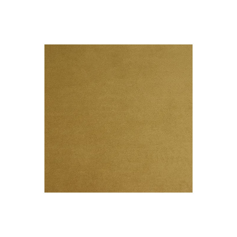 Lycce Velvet Fabric Fresh Sold by the Metre Mustard Running