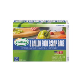 BioBag Small 3 Gallon Food Scrap Bags 125ct