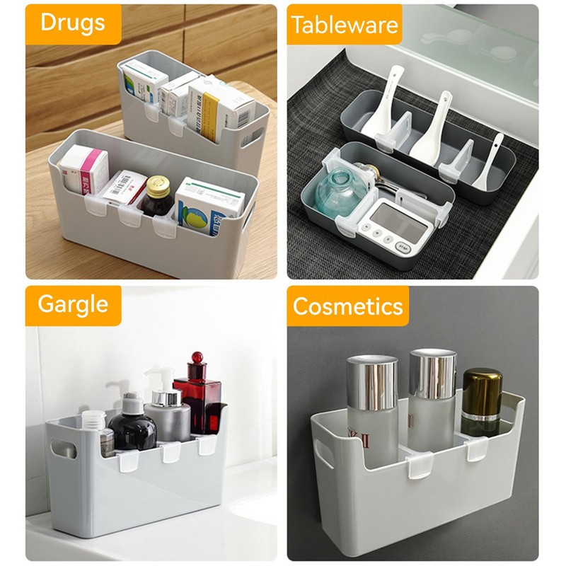 Regerly Fridge Divider, 40 Pieces Fridge Divider Shelf Transparent Fridge