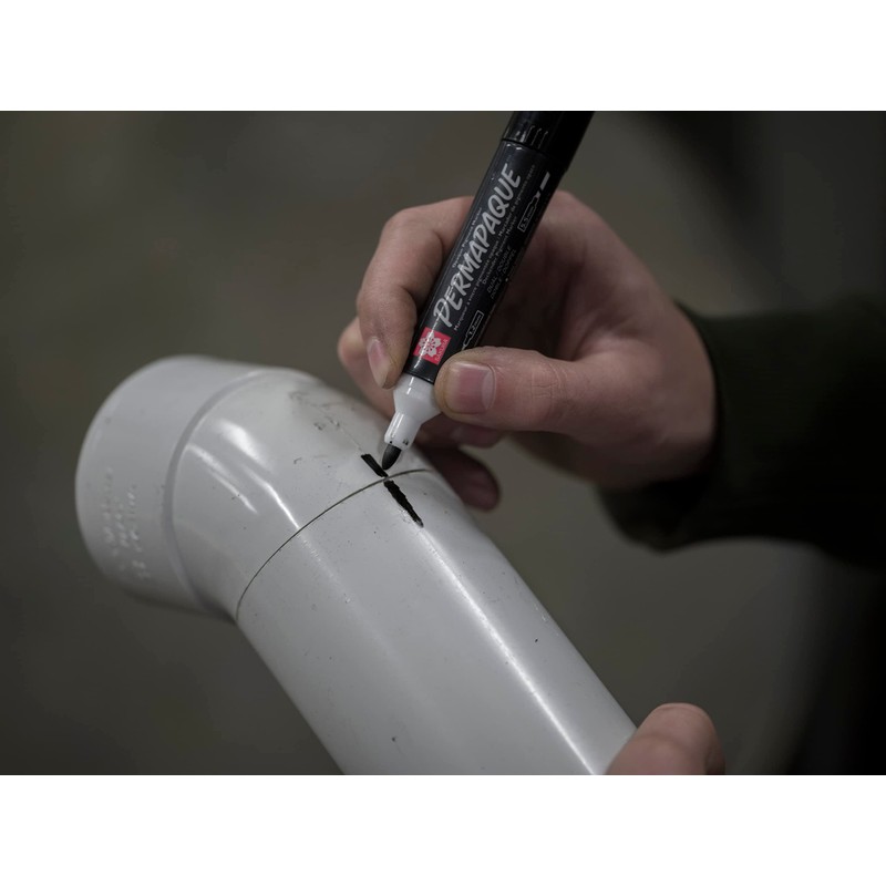 SAKURA PERMAPAQUE MARKER DUAL BLACK POINT