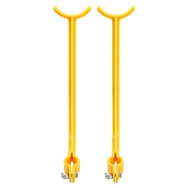 Swing Trainer, 2Pcs/Set Swing Trainer Alignment Training Aid Wrist Control Posture Correcting Practice Tools(Yellow)