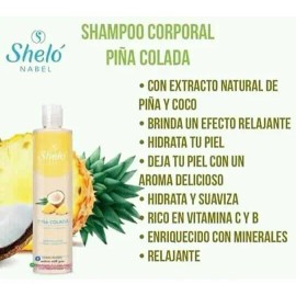 Shampoo Corporal Piña Coco Aroma Tropical Fresco Regalo