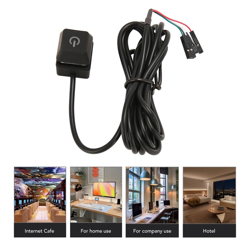 PC Power Button Extension External Flexibility PC Power Switch Power