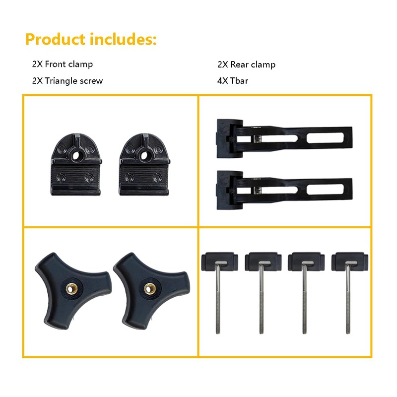 Truck Tonneau Cover Replacement Installation Accessory | Fit for Tri-fold