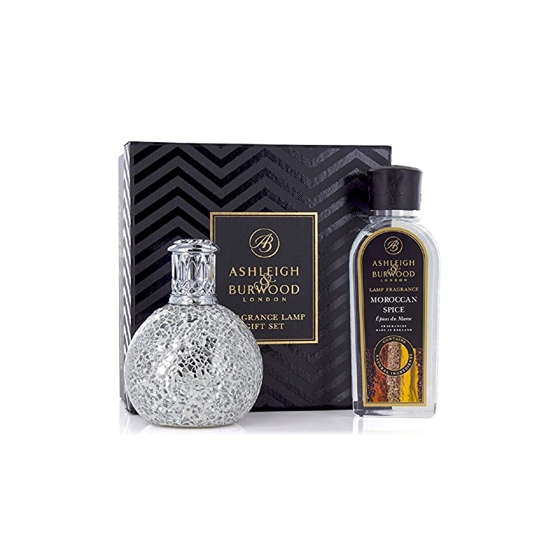 ASHLEIGH & BURWOOD Kleines Duftlampen-Geschenkset, Twinkle Star & Marokkanisches Gewürz,