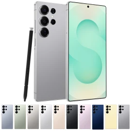Affordable Hot Selling S25 Ultra Dual SIM 12GB 1TB 5G Unlocked Ready for Use Mobile Phones with All Accessoriescolor: Purple, plug: US, ram: 12g, storage capacity: 512 GB