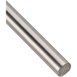 304 Stainless Steel Round Bar, Unpolished (Mill) Finish, Annealed, AMS 5639/ASTM A276/AMS QQ-S 763/ASTM A276, 0.25" Diameter, 36" Length, OnlineMetals