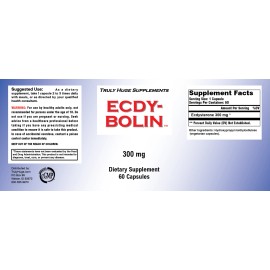 Truly Huge Ecdysterone Bodybuilding Supplement Natural Muscle Builder