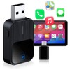 CarPlay Inalambrico y Android Auto 2 en 1 Bluetooth 5.1/WIFI,Adaptador