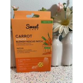 Ginger Sweet Chef Carrot Ginger Blemish Rescue Patch ~ 36 Count Variety Pack