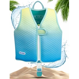 KIDVERSE Children's Life Jacket 1-2 Years - Comfort Swimming Aid with Waist Circumference up to 52 cm - Swimming Aid Children 1-2 Years - Children's Life Jacket for Learning to Swim - Life Jacket