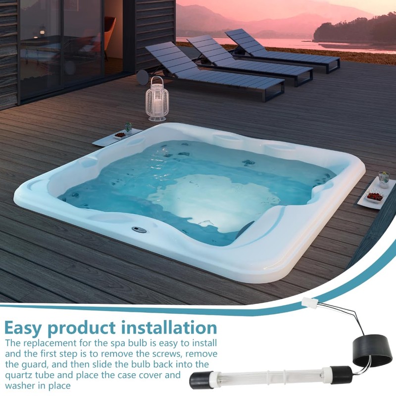 Zafina-UP New Clear Ray XL Replacement Bulb 6472-841 for Jacuzzi/Sundance
