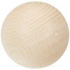 Rayher Set of 2 Wooden Balls for Crafts and Model
