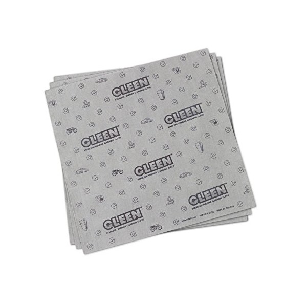 GLEEN Cleaning Cloth (3 Pack), Stainless Steel - 3840
