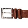 Florsheim Men's Big-Tall Pebble Grain Leather Belt 32mm, Cognac, 60