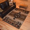 Rustic Lodge, Southwestern 5x7 Area Rug, 5'3"x7'3" Multi 7611