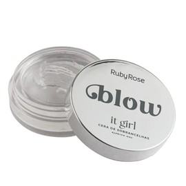 Ruby Rose Blow It Girl Cera de Sobrancelhas, Efecto Laminado, Acabado Natural, Vegana, Sin Parabenos, Cruelty Free