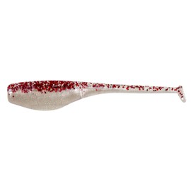 Bobby Garland Baby Shad Swim'R Soft Plastic Fishing Lure, Accessories for Freshwater Fishing, 2", 15 per Pack, Bleeding Shad