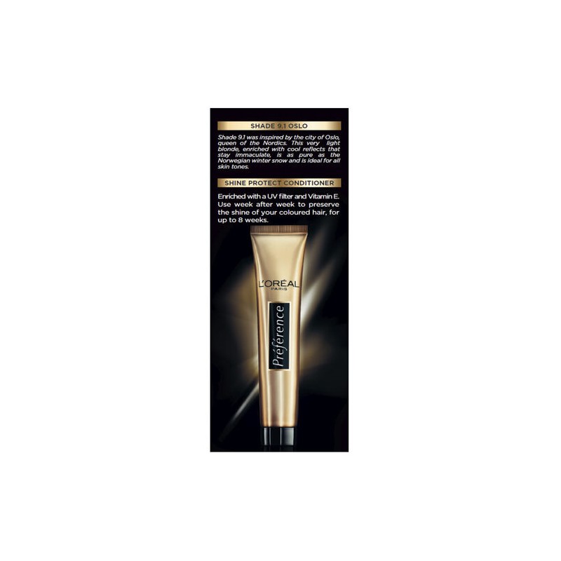 L'Oreal L'Oréal Paris Préférence Permanent Hair Colour - 9.1 Oslo