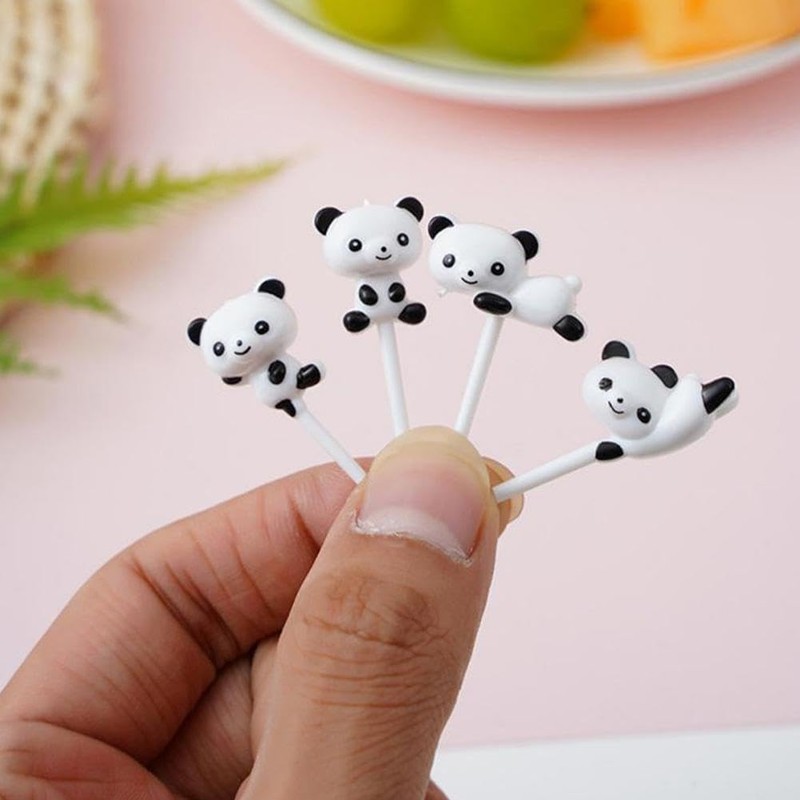 BWESOO 8 Pcs Fun Bento Picks Set, Plastic Bento Picks,
