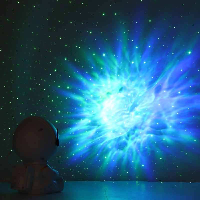 Star LED Night Light Projector Astronaut Shape Star Projector Lamp