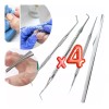 Universo en Linea 4pzs Herramienta Para Uñas Encarnadas Pedicura Profesionales